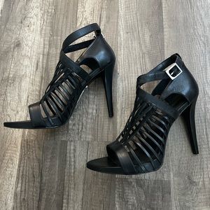 Calvin Klein cage heels stiletto pumps